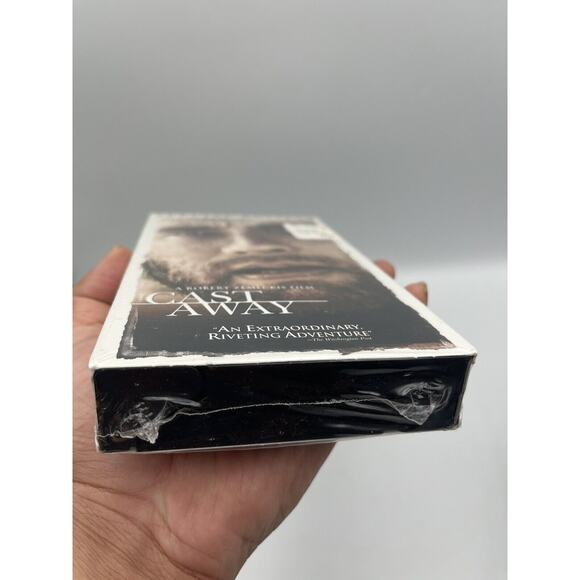 Cast Away (VHS, 2001, Special Edition) IGS Quality Factory Sealed - Picture 4 of 7